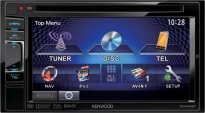 Autoradio Monitor 6.1" Kenwood DDX42BT WVGA 2DIN con lettore DVD, USB e Bluetooth integrato