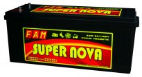 Batteria AGM Marina Nautica Camper Caravan 200ah SuperNova FAM 12V SERVIZI