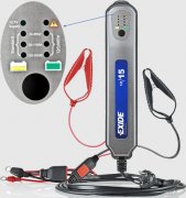 Mantenimento Carica Batteria EXIDE 12V 15AH PER BATTERIE FINO A 300Ah - AUTOMATICO