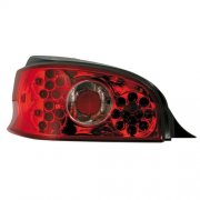 Coppia fari posteriori performance-led Citroen Saxo rosso (05-96)