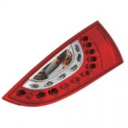 Coppia fari posteriori performance-led Ford Focus 3P/5P '98 rosso