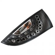 Coppia fari posteriori performance-led Ford Focus 3P/5P '98 nero