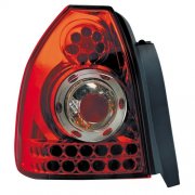 Coppia fari posteriori performance-led HONDA CIVIC 3 Porte (95/01) Rosso