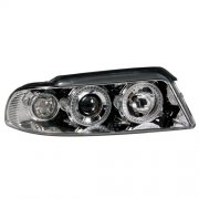 Coppia fari anteriori ''Angel Eyes'' AUDI A4 (95/01) Cromo