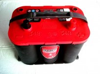 BATTERIA OPTIMA RED TOP AGM 50AH RTR 4.2 Piedino Inferiore e Laterale - Positivo DX