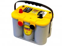 BATTERIA OPTIMA YELLOW TOP AGM 55AH Polo Sx e POLI FRONTALI YTU 4.2 [Wrangler TJ]